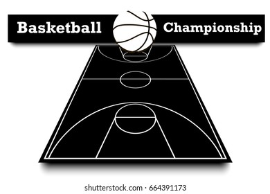 Score of the basketball match. Basketball match statistics. Result of the match. Vector illustration