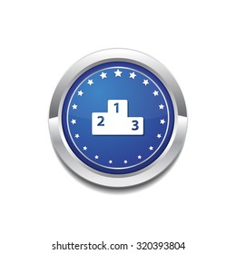 Score Board Circular Vector Blue Web Icon Button