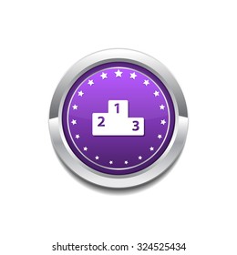 Score Board Circular Vector Purple Web Icon Button