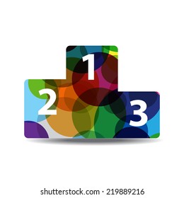 Score Board Colorful Vector Icon Design