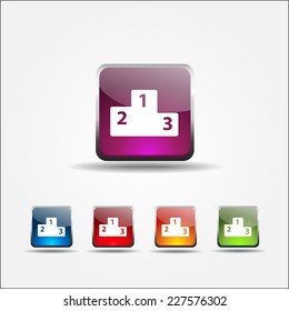 Score Board Colorful Vector Icon Design