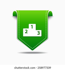 Score Board Green Vector Icon Design
