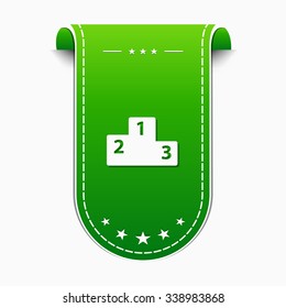 Score Board Green Vector Icon Design