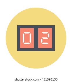 Score Board Vector Icon