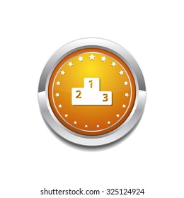 Score Board Yellow Vector Icon Button