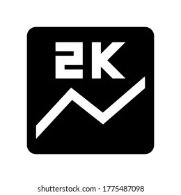 Score icon vector isolated on white background.