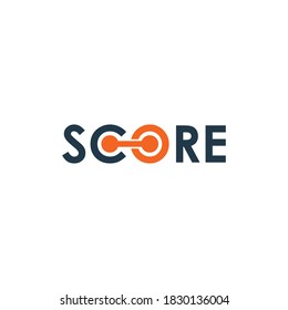 Score Logo Vector Symbol Design