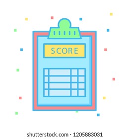 score   sheet  clipboard 