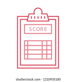 score   sheet  clipboard 