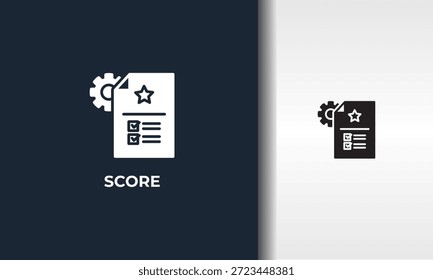 Vector De Puntuación, Icono O Logotipo Ilustración De Símbolo Aislado