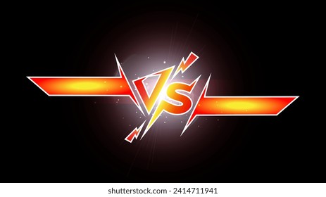 scoreboard background with polygonal style glitter light vector. Concept of competitive gaming, soccer, basketball, legal battle, business strategy, ad