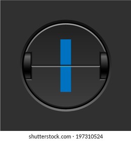 Scoreboard. Changing the color of the letters with two clicks.