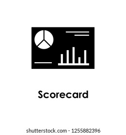 scoreboard, chart, pie, scorecard icon. One of business collection icons for websites, web design, mobile app