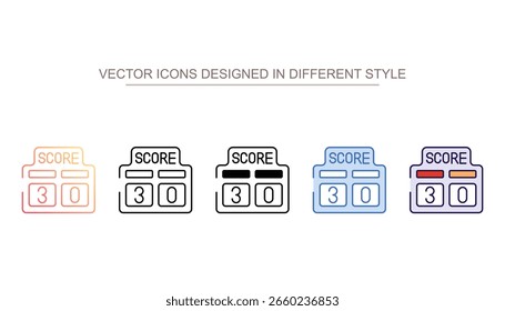 Diseño de icono de marcador con fondo blanco
