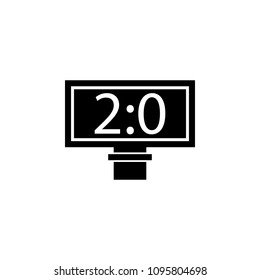 scoreboard scoreboard icon. Element of web icon for mobile concept and web apps. Isolated scoreboard scoreboard icon can be used for web and mobile on white background