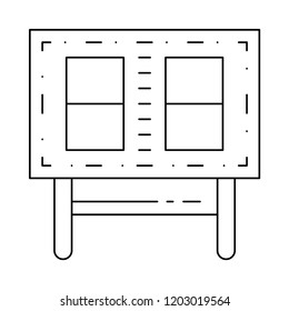 scoreboard   match   ground 