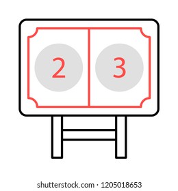 scoreboard   match   sport 