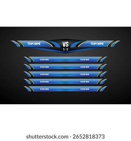 Scoreboard sport vector simple design