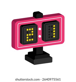 Scoreboard Vector style icon. Eps 10 file