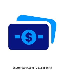 Scorecard Bonus Points Or Cashback Wallet Icon. Blockchain Payment Options. Flat cartoon money wallet, vector illustration concept. Cards loading. Ewallet.