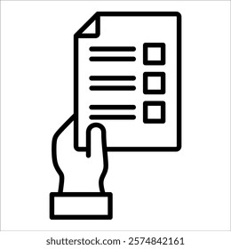 Scorecard Icon Element For Design