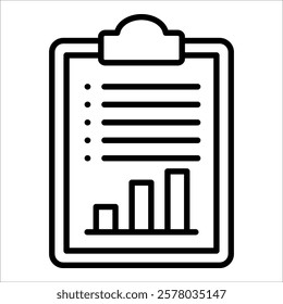 Scorecard Insights Icon Element For Design