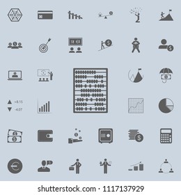 scores icon. Detailed set of Finance icons. Premium quality graphic design sign. One of the collection icons for websites, web design, mobile app on colored background