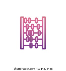 scores icon in gradient style on white background
