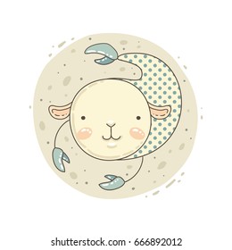 Scorpio cute zodiac sign.