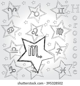 Scorpio . Horoscope . Zodiac .