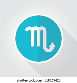 Scorpio Icon Design Illustration Template Element