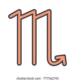 Scorpio Sign icon