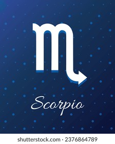Scorpio zodiac Sign, Zodiac symbols icon vector illustration zodiac scorpio star 
