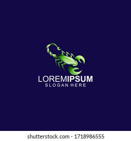 Scorpion Animal Vector Modern Logo Template