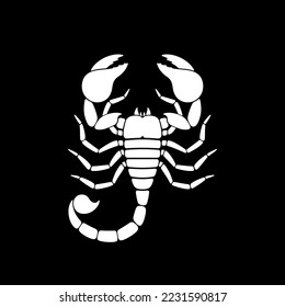 Schwarz-Weiß-Vektorsymbol Monochrome Tattoo Silhouette