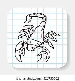 Scorpion doodle