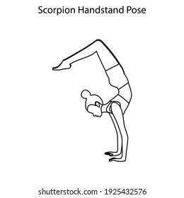 scorpion gymnastics black and white