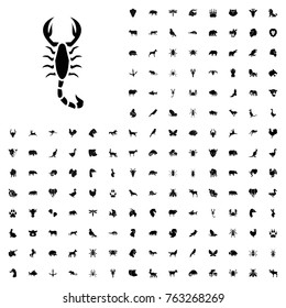 Scorpion icon illustration isolated vector sign symbol. animals icon set for web and mobile.