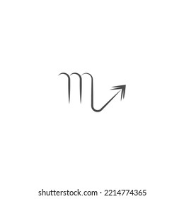Scorpion icon logo design illustration vector