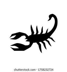 scorpion  icon or logo isolated sign symbol vector illustration - high quality black style vector icons
