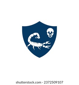 Scorpion icon and symbol vector template