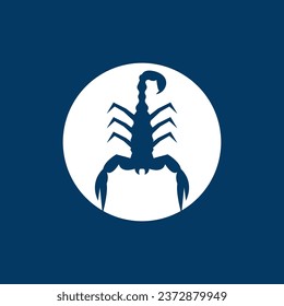 Scorpion icon and symbol vector template