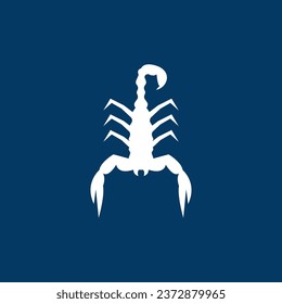 Scorpion icon and symbol vector template