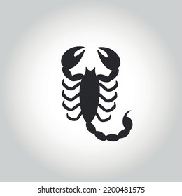 scorpion icon , vector illustraion