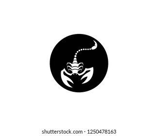 Scorpion icon vector illustration