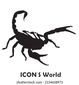 Scorpion icon. Vector illustration eps10.