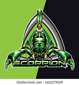 scorpion king, scorpio zodiac logo e-sport mascot and gaming