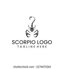 Scorpion logo design icon template