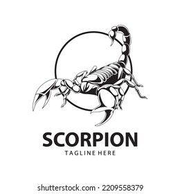 Scorpion Logo Great for Any Related Logo Brand Theme Activity or Company.