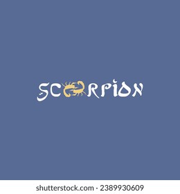 Scorpion Logo Great for Any Related Logo Brand Theme Activity or Company